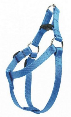 CHABA Szelki taśma regulowane nr 4 - obwód 70cm niebieskie 
