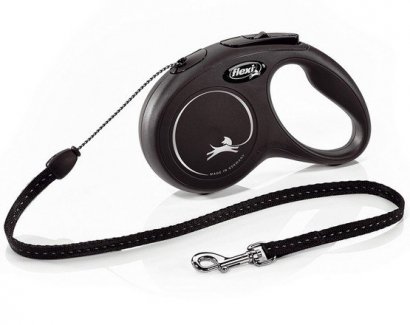 Flexi New Classic Smycz linka S 5m czarna [FL-2528] 
