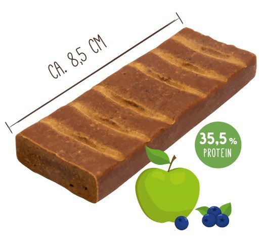 Sammy&#039;s Fitness Slice Baton proteinowy Jabłko i jagoda 25g