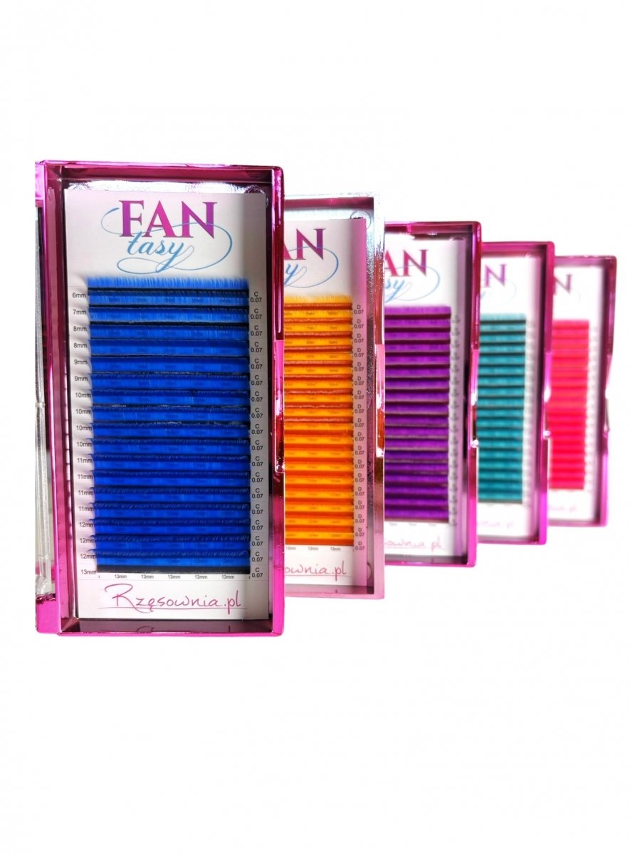 Fashion eyes : top European display win… FANtasy Colours 07 MIX (6-13) - Fantasy - Rzęsy