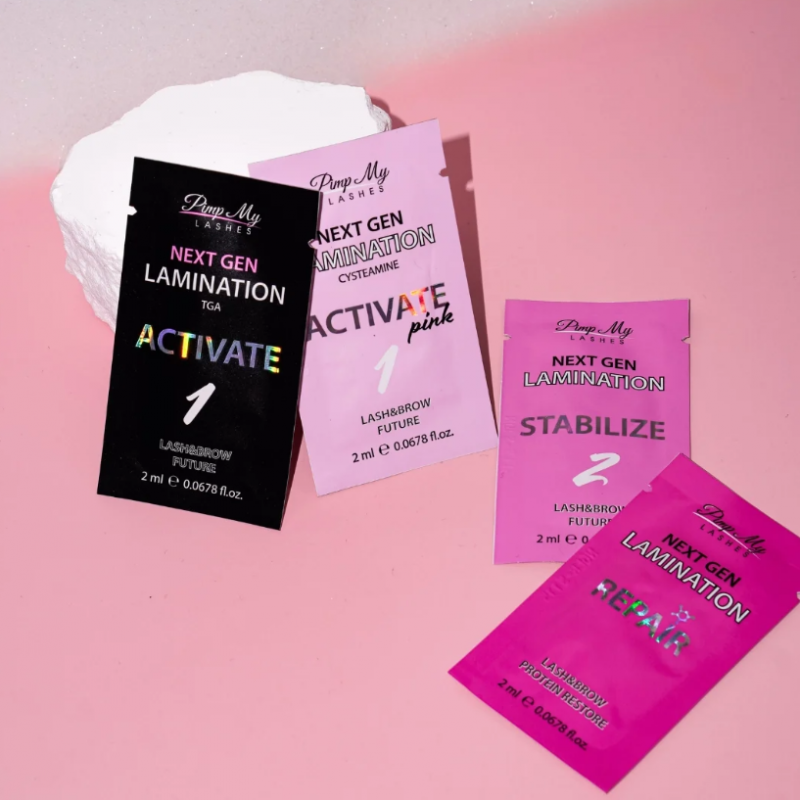 Żel regenerujący do rzęs i brwi Repair NEXT GEN LAMINATION 2ml Pimp My Lashes
