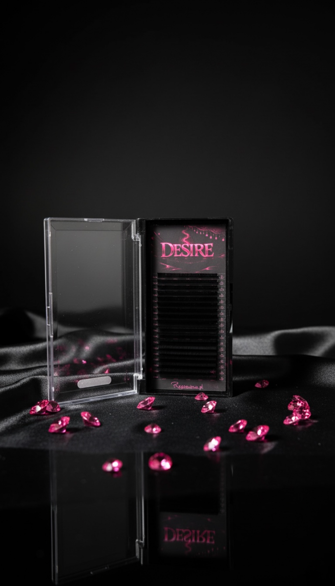 Rzęsy DESIRE M 0,07