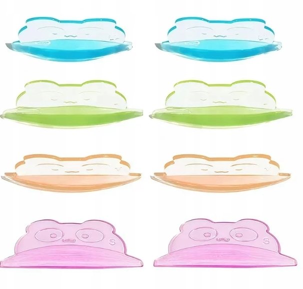 Silikonowe wałeczki wałki do liftingu rzęs Project Lashes Rainbow Bears 4 pary