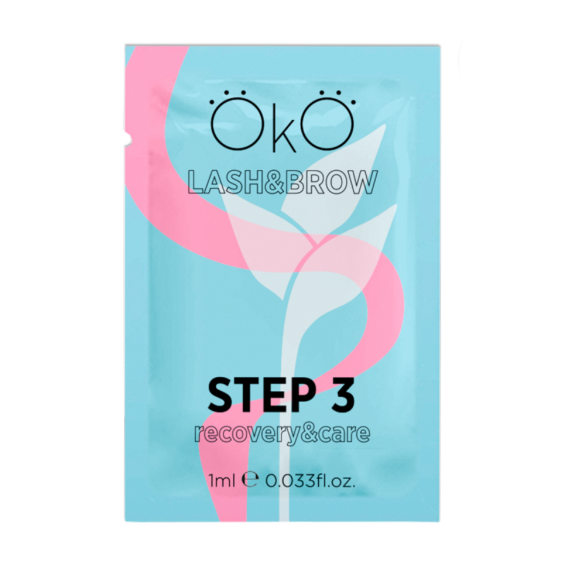 Środek do laminowania rzęs i brwi STEP 3 CARE&amp;RECOVERY