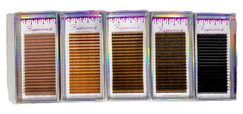 Rzęsy Lash Queen BROWN 0,07 by Katarzyna Borkowska (5 odcieni!)