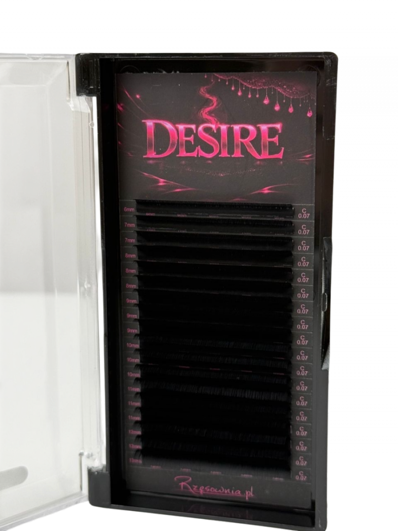 Rzęsy DESIRE C 0,07