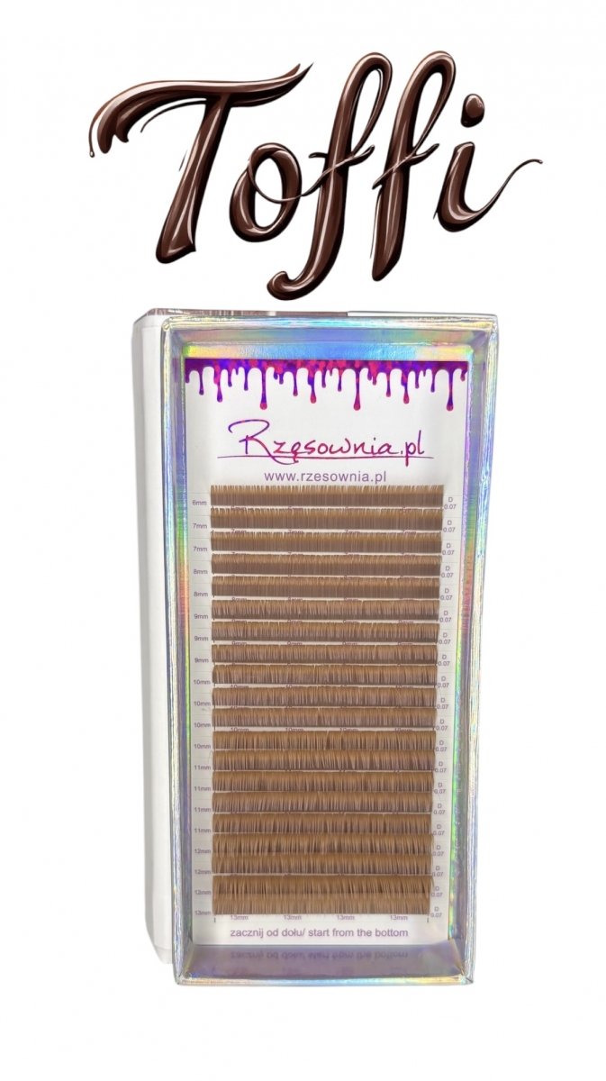 Rzęsy Lash Queen BROWN 0,07 by Katarzyna Borkowska (5 odcieni!)