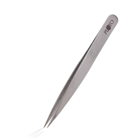 Pęseta do brwi profesjonalna Needle Silver