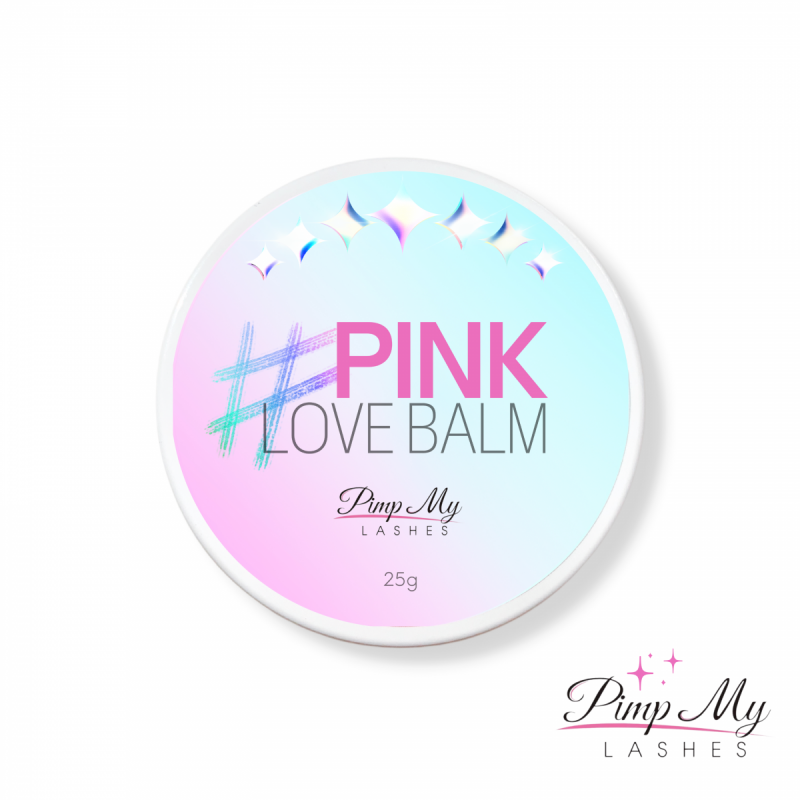 Pink Love Balm Różowy Balsam do liftingu rzęs Pimp My Lashes