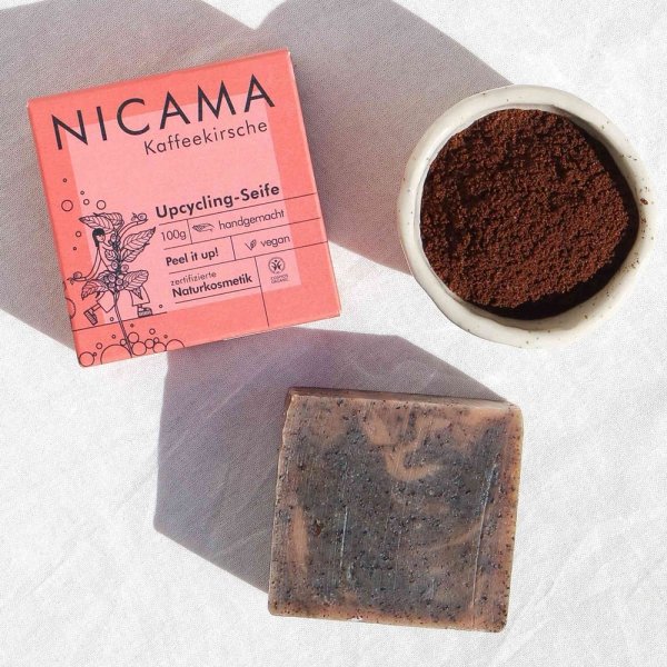 NC111 Mydło z upcyklingu - owoc kawowca 100g