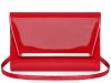 Torebka wizytowa kopertówka Solome M10 czerwona lakier przód