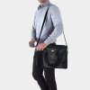 Torba męska na laptopa skórzana Solier SL03 Kilbridge camel plener