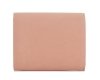 Kopertówka torebka wizytowa Solome M6 zamsz dusty pink tył