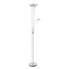 Designerska Lampa Podłogowa Nowoczesna Srebrna ROME ROME-SC ENDON
