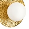 Lampa ścienna kinkiet metalowy złoty szklana kula unikatowy nowoczesny okrągły SUN ST-FB230946-D35 Step Into Design