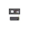 Zewnętrzny elewacyjny kinkiet czarny SEMI LED M IP54 2x5W 3000K Nowodvorski Lighting 11364