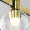 Ścieżka świetlna lampa szynowa LED aluminium mosiądz przezroczysty klosz Bubble MAYTONI TR148-1-3W2.7K-BS-DE