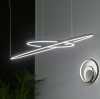NOWOCZESNA LAMPA WISZĄCA RING LED CZARNY OKRĄG IDEAL LUX 304472 ORACLE SLIM D150 ROUND 4000K