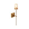 Kinkiet ścienny szklany złoty CLASSICO 62 CM Step Into Design ST-DL8502 gold