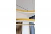 Lampa Wisząca RING Złote Okręgi HALO 120+100+80 BK + REMOTE AZ5350 AZZARDO