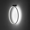 Nowoczesna Czarna Lampa Ścienno Sufitowa LED Okrąg CIRCOLO 10815 Nowodvorski Lighting