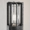 Minimalistyczny Słupek Ogrodowy Zewnętrzna lampa Stojąca Grafitowa Barrel Maytoni O453FL-01GF