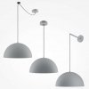 Nowoczesna Lampa Wisząca Basic Colors Maytoni MOD168PL-01GR Szara 