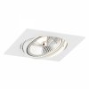 Nowoczesna minimalistyczna lampa sufitowa oprawa podtynkowa wpuszczana oczko biały OLIMP PLUS 4745 Argon