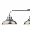 Lampa Wisząca Vintage Klosze Chrom DYNAMO DYN0361 DAR LIGHTING