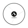 NOWOCZESNA LAMPA WISZĄCA LED LIGHT PRESTIGE RING LP-909/1P S BK CCT