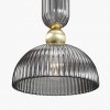 Szklana nowoczesna lampa wisząca Antic Maytoni MOD302PL-01GR1