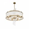 Lampa Wisząca Glamour Szklana Złota FRAME MOD174PL-06G MAYTONI