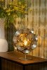 Nowoczesna Złota Lampka Stołowa Designerska Kula HANNELORE 10523/01/02 LUCIDE