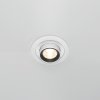 Biała Nowoczesna Oprawa Wpuszczana Downlight HIDDEN Maytoni DL095-01-10W3K-W LED 10W