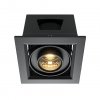Czarna Oprawa Wpuszczana Downlight Metal Modern Maytoni DL093-01-10W3K-B