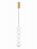 Lampa Wisząca w Stylu Art Deco Złota Luces Exclusivas TIPUANI LE44624