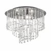 19154L TERRE LAMPA SUFITOWA CHROME
