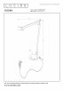 Lampa stołowa biurkowa LED szara przenośna minimalistyczna uniwersalna możliwość ściemniania OGDEN 56505/06/15 LUCIDE