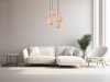 Lampa Wisząca Nowoczesna Białe Porcelanowe Klosze CINZIA 13452/04/31 LUCIDE