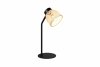 Lampka stołowa nocna pleciona bambusowa kolor naturalny owalna boho rustykalna industrialna minimalistyczna klasyczna LAURENT R56091032 Rl 