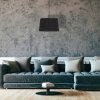 Klasyczna lampa wisząca z czarnym abażurem MAJA 1885 TK-Lighting