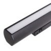 Linia do szynoprzewodu czarna obrotowa ściemniana LED listwa minimalistyczna nowoczesna MICRO11 N0006Z MAXLIGHT