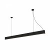 Lampa wisząca do salonu do biura Sigi III PL0128-BK czarna LED 3000K