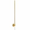 Lampa ścienna kinkiet LED listwa metalowy złoty elegancki klasyczny minimalistyczny uniwersalny FRESCO ST-MD1024L Step Into Design