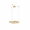 Lampa wisząca ring Aurum S PL0116-50 Yaskr złoty LED 3000K