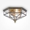 Lampa sufitowa plafon nowoczesna metalowa brązowa 3 żarówki dworkowa Zeil MAYTONI H356-CL-03-BZ 