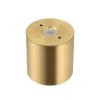 Nowoczesna Oprawa Sufitowa Natynkowa IP44 Plafon Tuba CEARA BRASS 10716 Nowodvorski Lighting