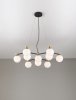 Designerska lampa wisząca nowoczesna art deco szklane klosze kule CAMINOS LE44543 Luces Exlusivas