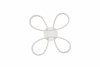 Nowoczesna Dekoracyjna Lampa Sufitowa Biały Plafon FLY 645610131 TRIO