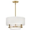 Lampa wisząca Graham Hinkley HK-GRAHAM-M-LCB Lakierowany mosiądz w stylu Art Deco